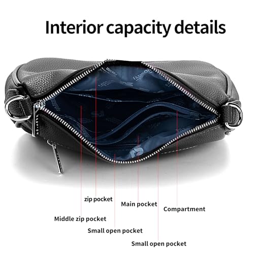 Shoulder Bags for Women, Stylish Hobo Handbag Cute Clutch Purses for Women with Zip Closure adjustable shoulder straps4