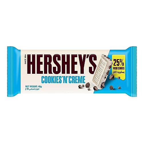 Image of Hershey's Cookies N Creme, 40g- Pack of 3