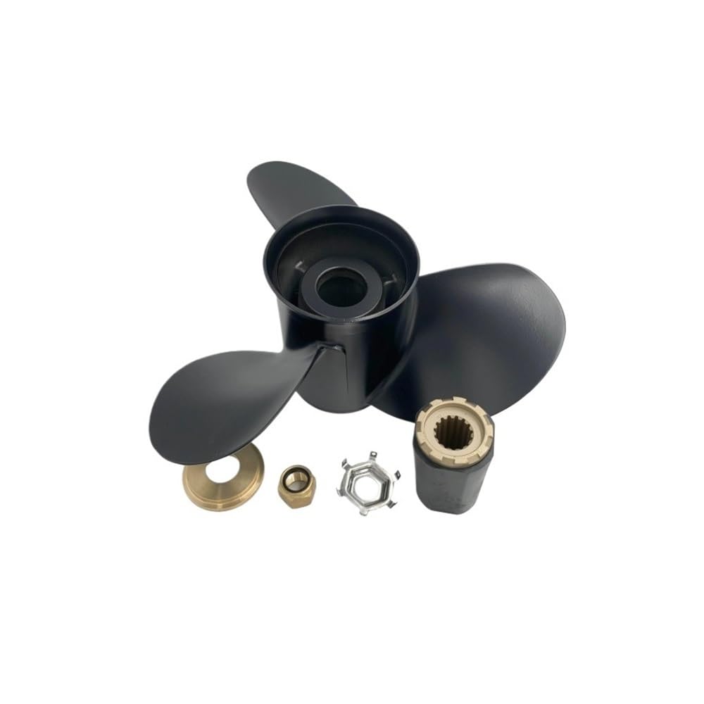 Hélice aluminium 13 3/4 x 15 dents pour moteur bateau 60 CV à 125 CV
