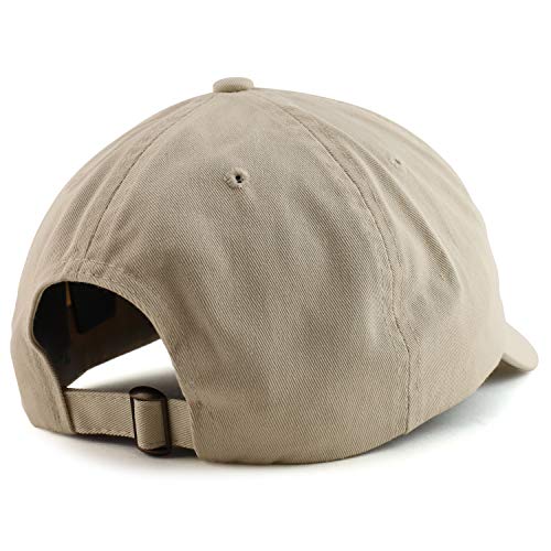 Image of Trendy Apparel Shop Oversize XXL Plain Unstructured Soft Crown Cotton Dad Hat