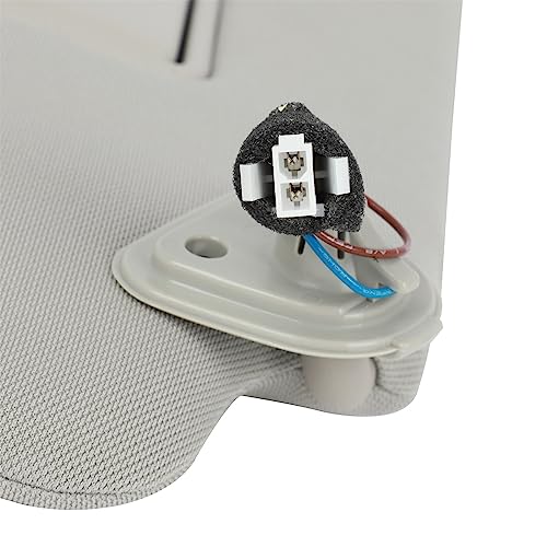 Ocpty Sun Visor Fit For Nissan Murano 2009 2010 2011 2012 2013 2014 With Sunroof(Gray,Right Passenger Side) #TOP6