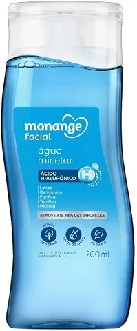 Água Micelar Facial com Ácido Hialurônico