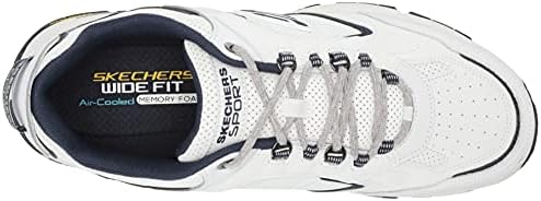 Skechers Men's Vigor 3.0 Arbiter Oxford, White/Navy, 12 | Image 4