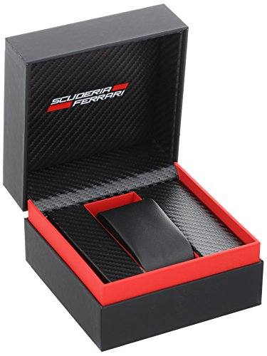 Ferrari Men's 0830165 Aero Evo Analog Display Quartz Black Watch