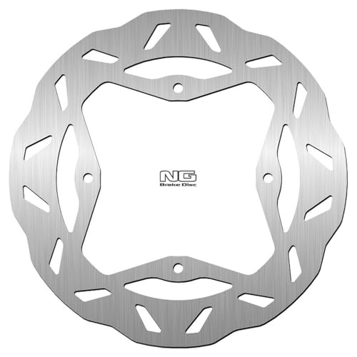 Disque de frein NG BRAKES 1732X à contour pétale fixe en acier de haute précision