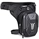 Faneam Beintasche Motorrad Herren Damen Beintasche Sport Multifunktionale Hüfttasche Gürteltasche Wasserdicht Oberschenkeltasche für Motorrad Wandern Angeln Reiten, Verstellbarer Beinriemen