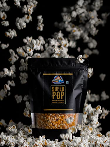 Image of TimeOut DIY Popcorn Kit | Healthy Snacking | Whole Kernels with 4 Signature Seasonings | Maize (400g), Masala (75g), Mexican Cheese (50g), Spicy Cheese, Sour Cream N Onion (50g), (Pack of 2, Unflavoured)