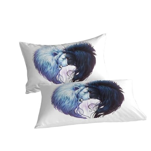 Housse de couette 260x220 lion pour une chambre moderne