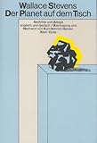  Der Planet auf dem Tisch: Gedichte und Adagia englisch und deutsch: Gedichte und Adagia. Engl.-Dtsch. Übertr. u. Nachw. v. Kurt H. Hansen