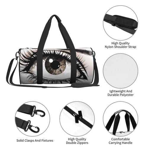 Travel Duffel Bag Lightweight Carry On Weekender Overnight Bags Eyelash Sports Tote Gym Backpack with Adjustable Strap Hospital Bags Foldable Luggage Bag for Women Men4