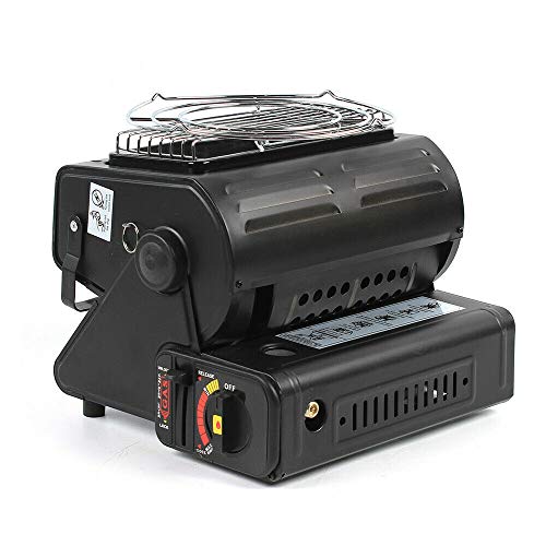 Chauffage à gaz portable pour camping - 1300 W - 220 g Cover