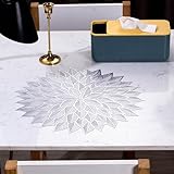 Tissu résistant : Ce set de table est fabriqué dans un tissu de haute qualité, doux, résistant, léger et facile à utiliser ou à ranger, aussi bien à l’intérieur qu’à l’extérieur. Il est recyclable à de nombreuses reprises, ce qui le rend idéal pour un usage quotidien.