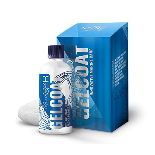 GYEON Quartz Gelcoat 100ml - Ultimate Ceramic Protection for Gelcoat, Boats, Personal Watercraft, and Yachts - Salt Water Resistant -Protects Against UV-Rays, Oxidation - Repels Dirt and Stains