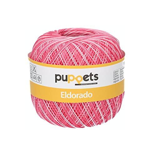 Puppets Crochet Yarn, Cotton, 00038 Multicolor