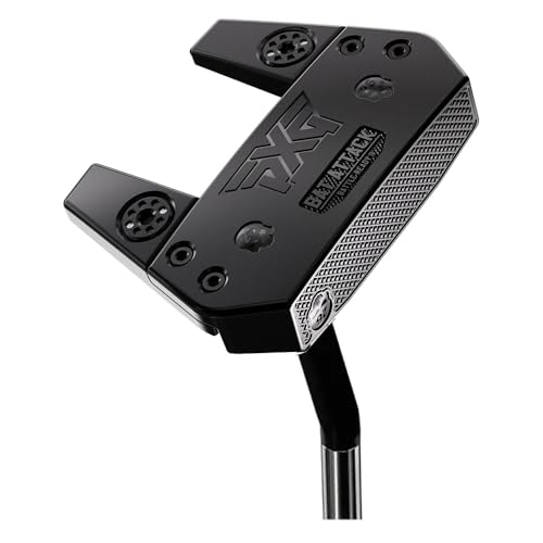 �s�[�G�b�N�X�W�[(PXG) �S���t�N���u �p�^�[ �}���b�g�^�C�v Battle Ready II Bat Attack Heel Shafted Putters Black �V���t�g: Straight Putter Shaft - Chrome �O���b�v
