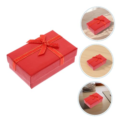 Boîte à bijoux de Noël lot de 12 écrins bagues et boucles - 7