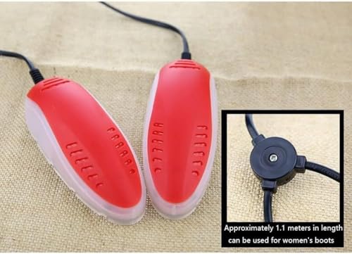 Secador de pies portátil con luz morada para calzado miniatura 7
