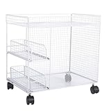 Photo Gallery yechiry porta di stoccaggio mobile, carrello di stoccaggio da a apertura ampia carrello di utilità rotolante con ruote rotanti a 360 ° e cestini tirano organizzatore da per ciotole, (white) Photo Gallery yechiry porta di stoccaggio mobile, carrello di stoccaggio da a apertura ampia carrello di utilità rotolante con ruote rotanti a 360 ° e cestini tirano organizzatore da per ciotole, (white)