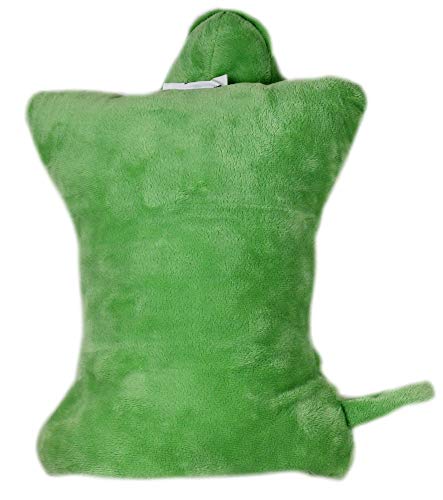 Image of Cloudz Kids Super Soft N' Cuddly On Hand Animal Airplane Travel Pillow Pal! Keep Children Comfy and Supported with a Buddy While Traveling or just Resting at Home - Dinosaur