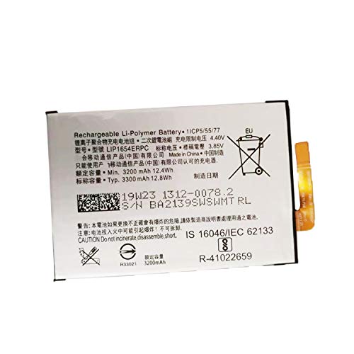 LIP1654ERPC Batería Compatible con Sony Xperia XA2 H3123 H3133 H4113 Series (3.85v 12.4wh)