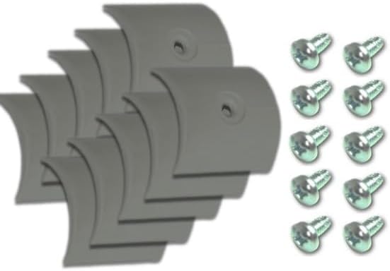 Brumleve U Clamp Kit with Screws, 10-Pack