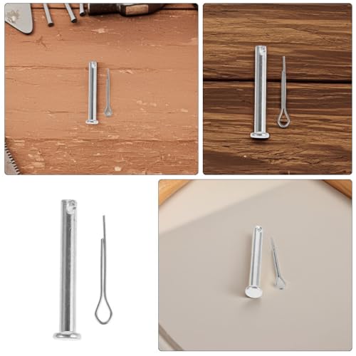 Image of ARTIBETTER Popcorn Machine Accessories 2Pcs Stainless Steel Latch Pins Replacement for Commercial Popcorn Maker Parts Locking Pins