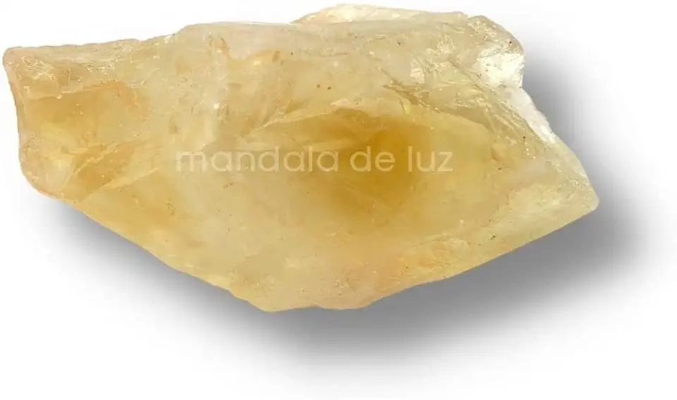 Pedra Bruta Unitária de Citrino (Ametista Queimada) Cristal G