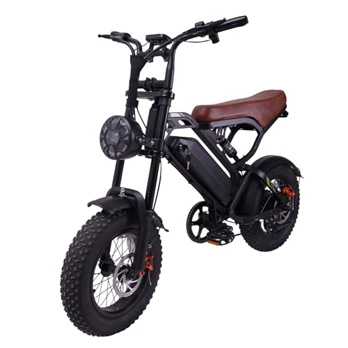Electric Bike for Adults, 48V 15.6Ah electric dirt bike, top