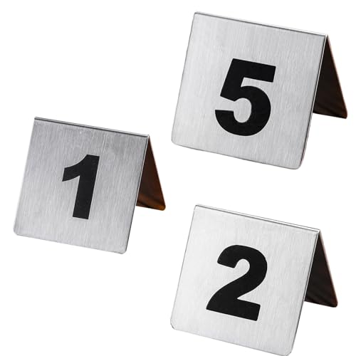 Numéros de table pour mariages et grands événements festifs