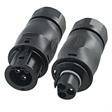 Photo Gallery homevortex kit presa ca femmina ip68 3 poli di alta qualità per inverter, connettore flessibile impermeabile Photo Gallery homevortex kit presa ca femmina ip68 3 poli di alta qualità per inverter, connettore flessibile impermeabile