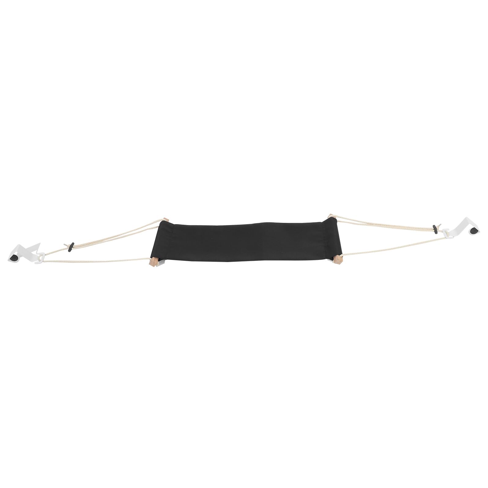 Hamac de repos sous bureau portable contre les raideurs assises confort noir