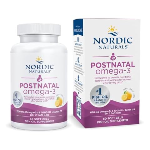 Nordic Naturals Postnatal Omega-3 Soft Gels Cover