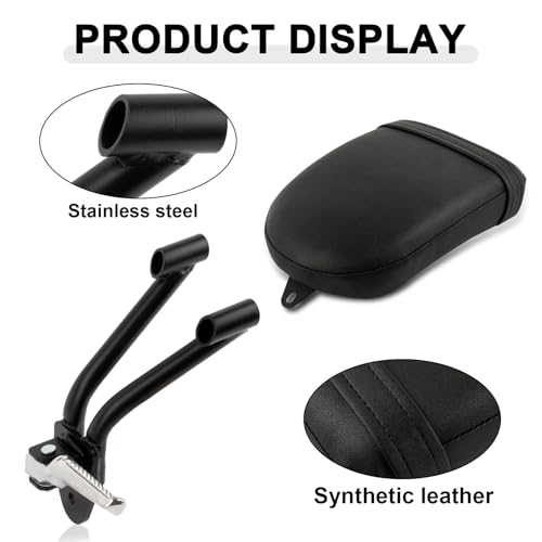 PSLER Passenger Seat Cushion and Foot Pegs for Rebel CMX300 CMX500 2017-2025 by PSLER - Used condition - Image 5