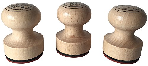 Motivstempel ewtshop Stempel 3er Set handgemacht