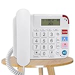 Big-Button-Phone-Corded-Telephone-with-Speaker-Hands-Free-Dial-Photo-Memory-Corded-Phone-SOS-Desk-Telephones-with-One-Button-Call-Digit-Numbers