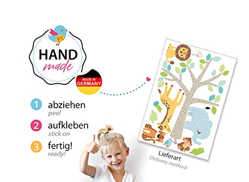 Little Deco DL514-2 - Adesivo da Parete per