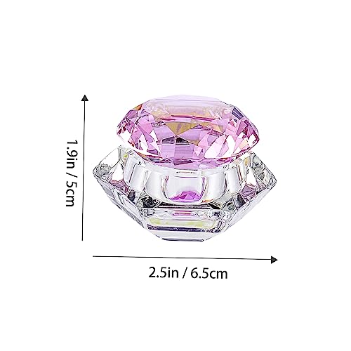 Mini taza de lavado de cristal para uñas miniatura 2