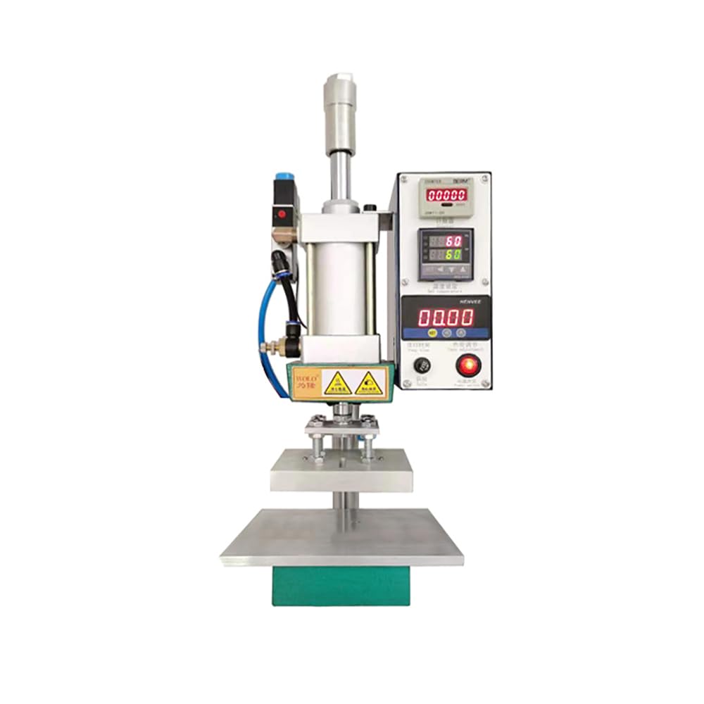 LeTkingok Automatic Hot Foil Stamping Machine Manual Digital PVC Card Book Leather Paper Wood Custom Embossing Heat Press Machine 110V (WH-T01G)