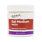 gel medium mate 𝗘𝗫𝗖𝗘𝗟𝗘𝗡𝗧𝗘 𝗣𝗔𝗥𝗔 𝗔𝗖𝗥𝗜𝗟𝗜𝗖𝗔𝗦 – El Gel Medium de Mont Marte ha sido desarrollado específicamente para su uso junto con las pinturas acrílicas. Al mezclarlo con las pinturas acrílicas se consigue un bonito acabado mate.