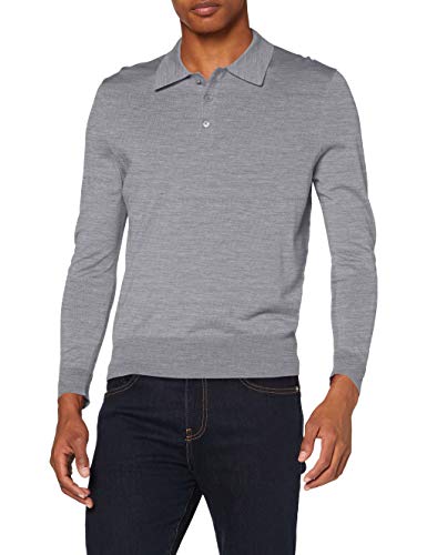 Polo à manches longues Falke pour homme l'excellence des matières et une coupe ajustée haut de gamme