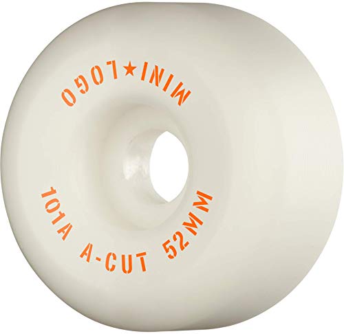 Mini logo a-cut 2" • 52mm x 101a • white (wsbc…