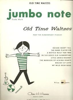 Jumbo Note Old Time Waltzes for the Elementary Pianist