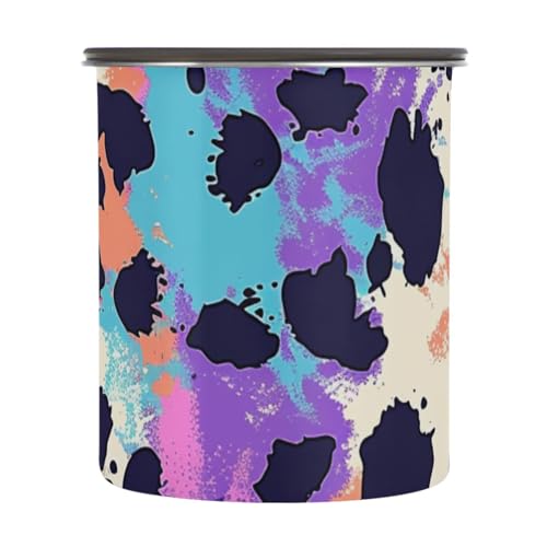 Contenedor de Café Diseño Vivid Morado SyXIOP