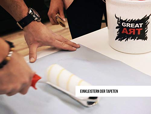 GREAT ART colla per Carta da Parati Ideale per
