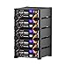 TechCella 48V 500Ah LiFePO4 Lithium Battery, 5 Pack 48V 100Ah, Inverter Communication, 3U Rack-Mount, Smart Display & Bluetooth, 6000+ Cycles, 25.6kWh Capacity for Off-Grid, Solar System, Backup