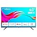 DYON Smart 43 VX - 43 Zoll (108 cm) Full-HD Smart TV mit HD Triple Tuner (DVB-C/-S2/-T2), App Store, Prime Video, Netflix, YouTube, DAZN, Disney+, waipu.TV, Hotelmodus