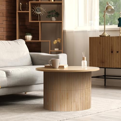 Image of Art3d 12 x 96 in Pole Wrap Natural Bamboo Wall Panel, 2-Pack, Carbonized