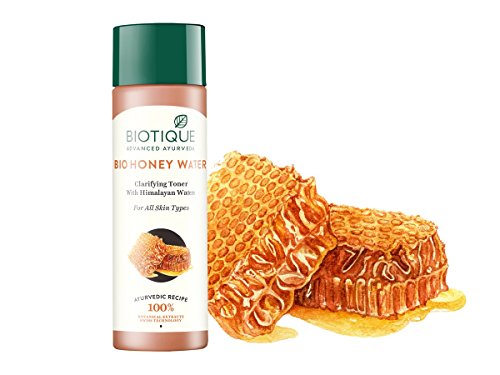 Image of Biotique Bio Honey Water Clarifying Toner, 120ml And Biotique Bio Wheat Germ FIRMING FACE and BODY NIGHT CREAM For Normal To Dry Skin, 50G