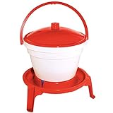 KERBL Seau-Abreuvoir avec Pied/Anse pour Élevage Volaille 12 L