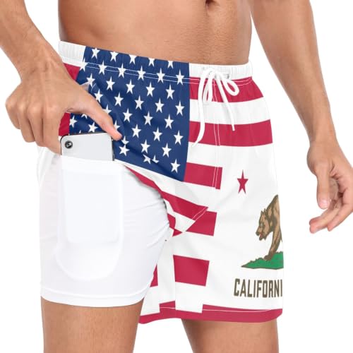 Pantalones cortos de natación repelentes al agua con elastano suave Yuiboo